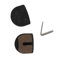 thumbnail image 3 of bedienty Bike Brake Pads Replacement Components Bicycles Fittings Bike Component Cycling Braking Pad for Repair Maintenance Type 25 1Set, 3 of 6