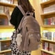thumbnail image 3 of Mochila de moda para estudiantes, mochila con insignia, mochila escolar para niñas, mochila de alta capacidad para mujer, bonita para viajes de ocio, 3 of 5