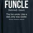 thumbnail image 3 of Instant Message - Funcle Defintion - Men's Long Sleeve T-Shirt, 3 of 6