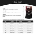 thumbnail image 5 of Bixox Women's Colorful Sparkling Printed Sleeveless Fitness Workout Running Quick-Dry Tank Top, 5 of 7