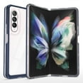 thumbnail image 1 of SaniMore for Samsung Galaxy Z Fold 4 Crystal Clear [Not Yellowing Technology] Case, Hard PC & TPU Bumpers Case with Wireless Charging Shockproof Protective Case for Samsung Z Fold 4, Navy, 1 of 7