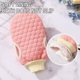 thumbnail image 3 of Bath Flower Scrubbing Towel Exfoliating Body Wash Cloth for Women Men Soft Sand Texture Deep Cleansing Skin Care Shower Accessories, 3 of 5