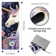 thumbnail image 4 of Unicorn Yoga Towel with Storage Bag, 72.8"x26.8" - Suitable for Yoga, Pilates, Fitness, Gym Towel - Multi-functional Yoga Blanket Included, 4 of 6