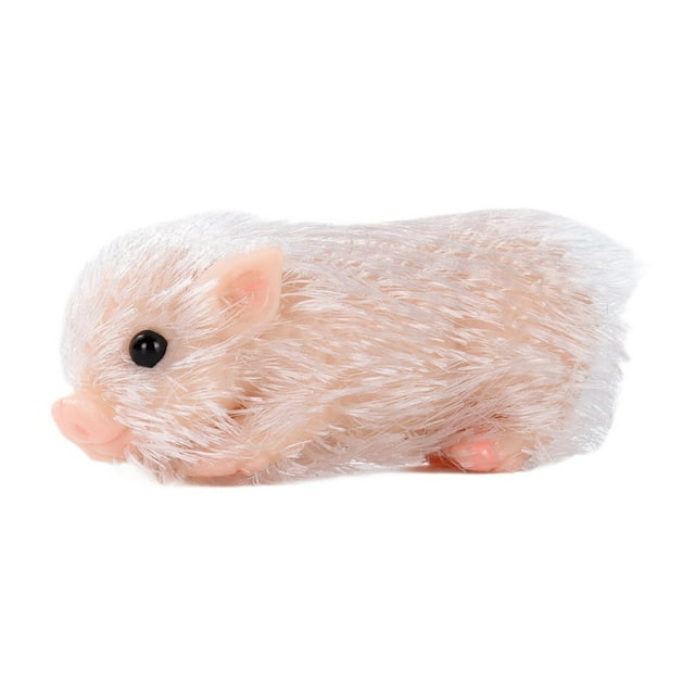Muñeca de cerdito renacido Strade Fareast Limited juguete de animal en miniatura cerdito de silicona decoración del hogar piel