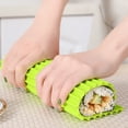 thumbnail image 6 of Sushi Rolling Mat | Non-Stick Bamboo Makisu for Hand Rolls | Easy to Clean & Reusable | Includes 1 Piece | Wavy Grain Design for Perfect Rice, 6 of 11