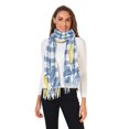 thumbnail image 2 of FORMRS Womens Scarf Winter Soft Long Big Warm Shawls Wrap Tassel Scarves, Light Lemon, 2 of 9