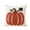 Orange, variant on OCCOA Fall Halloween Pumpkin Tufted Embroidered Throw Pillow Cover, 18 Inch Decorative Cushion Case for Holiday Couch Sofa and Bed Decor, Beige