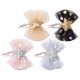 thumbnail image 1 of Girls Bow Hair Accessories Mesh Veil Clips for Decoration 4Pcs Set, 1 of 5