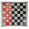 Midway Monsters Giant 3-in-1 Checkers & Mega Tic Tac Toe Board Game, 26 x 26 in. Reversible Rug