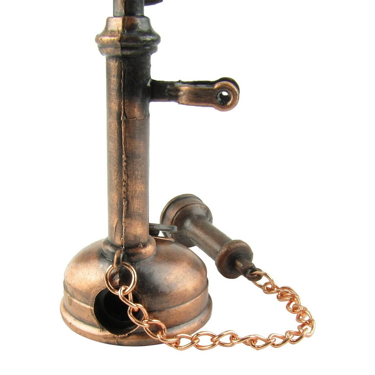 1/4 Scale Dollhouse Miniature Candlestick Phone Metal