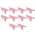 thumbnail image 2 of Flores artificiales Wosthever 10 piezas de flor de cerezo rosa para decoración interior y exterior, 2 of 6