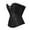 Black, variant on Women's Burlesque Steel Boned Plus Size Corset Bustiers Top White 5XL