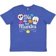 thumbnail image 3 of Inktastic DÃ­a De Los Muertos Sugar Skulls Youth T-Shirt, 3 of 5
