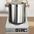 thumbnail image 4 of 3500W High Power Fast Heating Induction Cooktop, Touch Control Panel, Easy to Clean, Multi Purpose, Safe & Reliable for Home, BBQ, 4 of 7