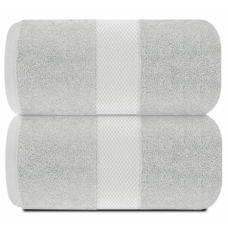 35x70 White 100% Cotton Premium Bath Sheet, 20 lbs/dz