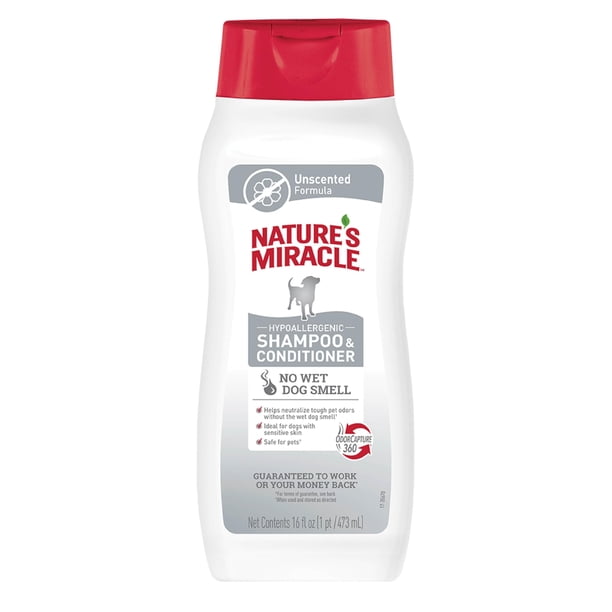 Champú y acondicionador Nature's Miracle hipoalergénico 480 ml