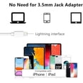 thumbnail image 5 of Auriculares para iPhone, paquete de 2 auriculares con cable con micrófono incorporado y control de volumen, compatibles con iPhone 14/13/12/11 Pro Max/Xs Max/XR/X/7/8 Plus, 5 of 5
