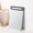 Gray, variant on Detachable Riding Stitch Kraft Paper Notebook, Thick Blank Tearable Portable Message Memo Pad with Metal Clip for Meeting Notes & Daily Shopping Lists
