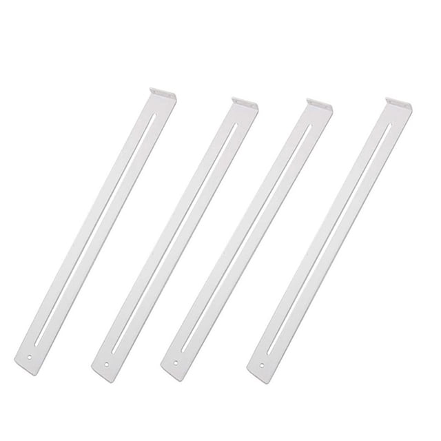 Kit de Reparación de Cajones: Soportes para Accesorios de Muebles para Reforzar y Reparar Cajones de Madera, MDF y Aglomerado (2 Pares)