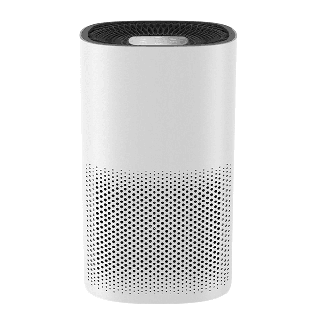 USB Air Purifier Deodorizing 150m3/H 1500r-2400r Air Cleaner for Home Offices Bedroom Air Purifier Desktop Air Cleaner,1 * purifier 1 * filter 1 * charging cable 1 * English instruction manual,White