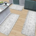 thumbnail image 4 of Boho Kitchen Rugs Sets of 3 Non Slip Rubber Kitchen Mats for Floor Machine Washable Runner Rug Set for Kitchen Laundry Room Entryway Grey, 4 of 6
