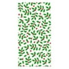 Amscan 12 Count Holly Treat Sack, 10 in. by 5-1/4 in. by 2-1/2 in., Multicolor