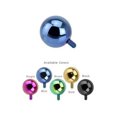 thumbnail image 1 of Dermal Anchor Top Anodized Titanium 14G 3mm 4mm 5mm, 1 of 1