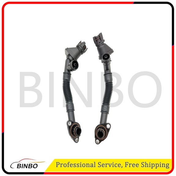 11157646087 11157646086 2Pcs Crankcase Vent Hoses Pipe