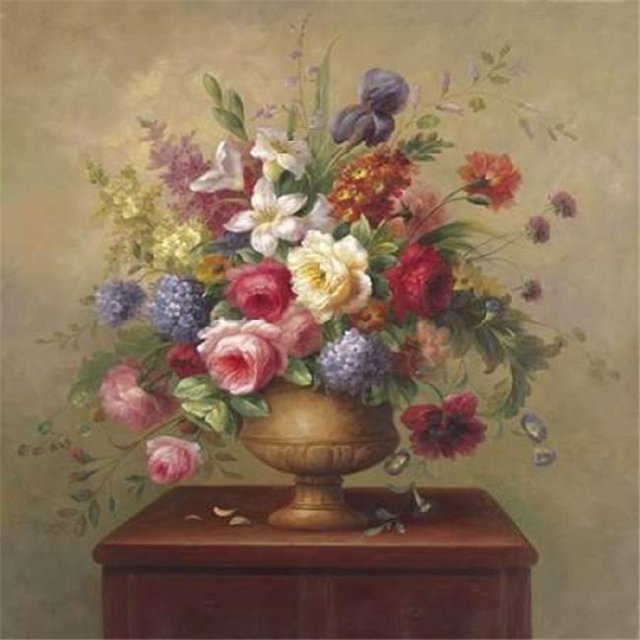 Heirloom Bouquet I Poster Print by Steiner, 24 x 24 - Large
