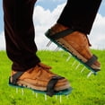 thumbnail image 4 of Lawn Aerator Sandals 2 Adjustable Straps Long Spikes Aerating Shoes, 4 of 4