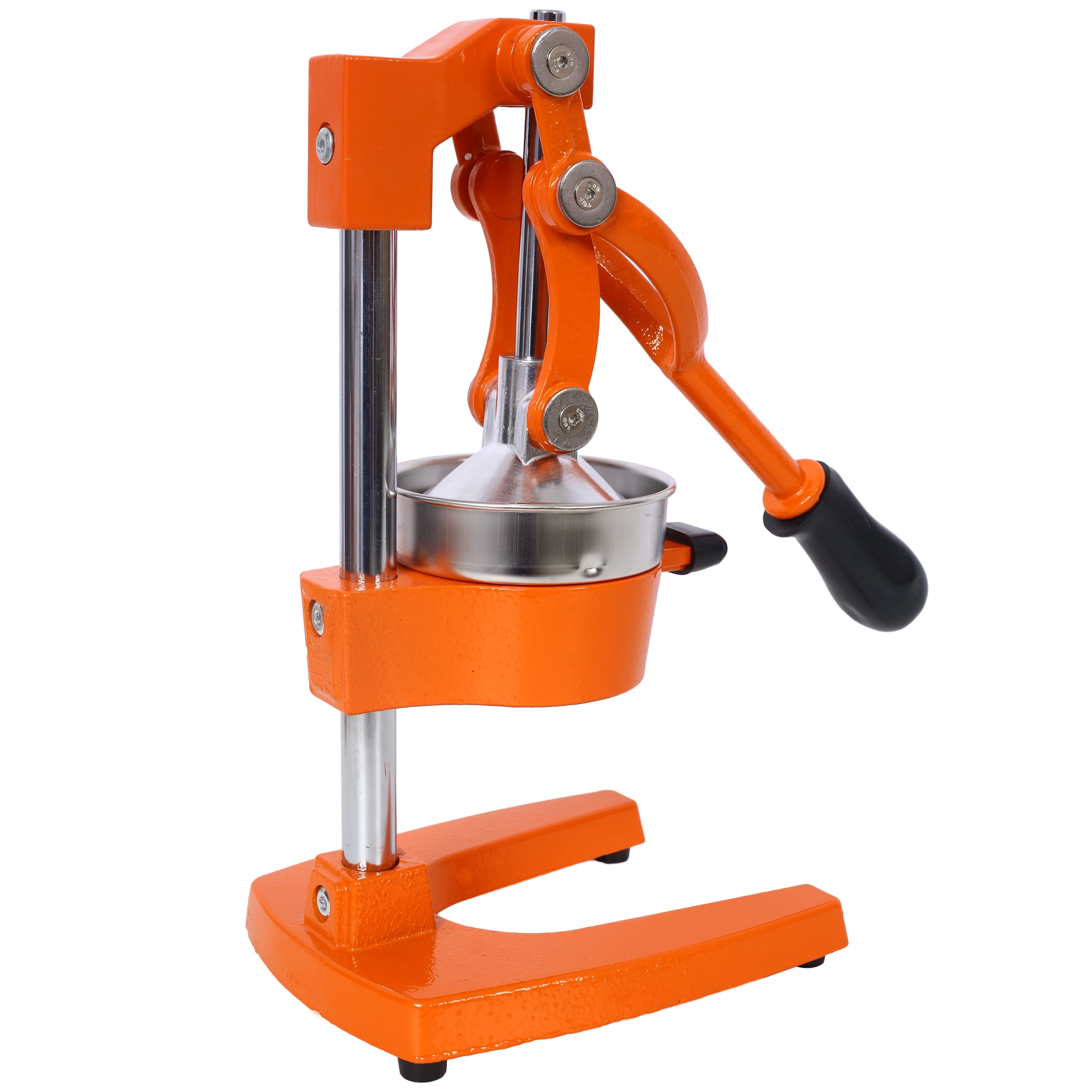 Cast Iron Citrus Juicer, Commercial Grade Manual Hand Press, Heavy Duty Countertop Squeezer for Orange Lemon Grapefruit Pomegranate