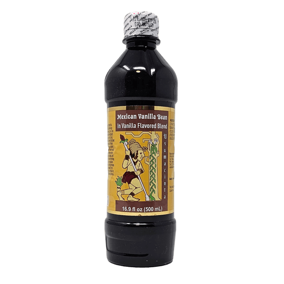 Usumacinta Amber Mexican Vanilla Blend, 16.9 Ounces, Made in Mexico, Liquid Extract