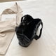 thumbnail image 3 of Bolso informal para mujer, bolsa elegante de gran capacidad para viajes de compras (negro), 3 of 6