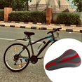 thumbnail image 2 of Cojín para asiento de bicicleta para hombre, repuesto cómodo para bicicleta, asiento de ciclismo suave y grueso kusrkot Cubierta de asiento de bicicleta, 2 of 7
