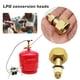 thumbnail image 3 of Adaptador De Tanque De Gasolina Adaptador de tanque de gasolina Conectores de cilindro de LPG de aleación de aluminio Suministros duraderos para exteriores Sywqhk Para Estrenar, 3 of 8