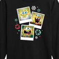thumbnail image 3 of SpongeBob SquarePants - Christmas Photo Collage - Toddler And Youth Long Sleeve Graphic T-Shirt, 3 of 6