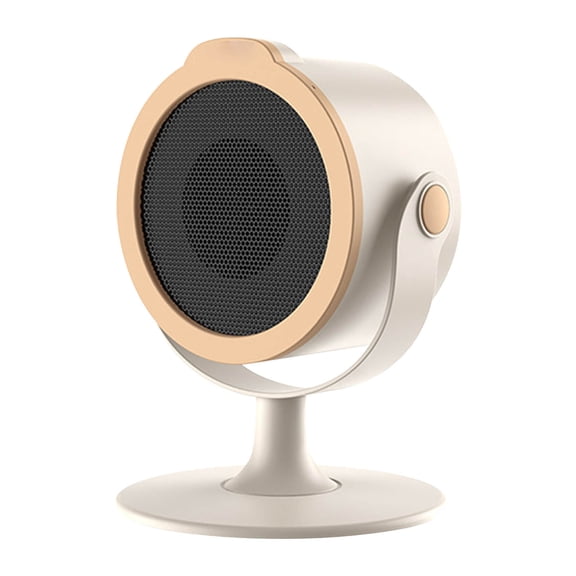 VENTORA Desktop Ceramic Space Heater, Portable Fast‑Heating Oscillating Heater Fan, Smart Thermostat Quiet Operation Under 45dB, Overheat & Tip‑Over Auto Shut‑Off for Home Office Bedroom
