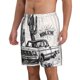 thumbnail image 2 of Balery Vintage Cactus Pickup Traje de Baño Estilo Hawaiano para Hombre, Shorts de Secado Rápido con Bolsillos-Medium, 2 of 6