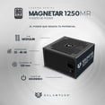 thumbnail image 2 of Fuente de Poder PC 1250W Gamer Balam Rush Magnetar 1250MR 80 Plus Platinum Modular Negro BR-937610, 2 of 5