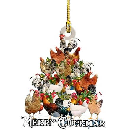 

Ruanlalo Xmas Pendant with Hanging Rope Window Hanging Trinkets Multi-Use Beautiful for Outdoor