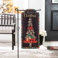 thumbnail image 2 of Mixed Print Christmas Tree Everlasting Impressions Textile Décor, 2 of 3