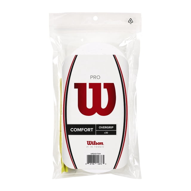 Overgrip Pro Wilson paquete de 30 blanco Estandar