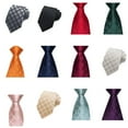 thumbnail image 5 of Stylish Men's Silk Blend Tie Evening Banquets Necktie Gentleman's Necktie, 5 of 5