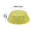 thumbnail image 5 of Mombake Mini Foil Gold Cupcake Liners Muffin Baking Cups for Party and More, 300-Count, 5 of 7
