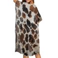 thumbnail image 4 of HELLHERO Long Kimono Swimsuit Cover Up Loose High Quality Fabrics New Trend Bathing Suit Cover Up, 4 of 6