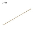 thumbnail image 3 of Uxcell 4.5mm Bamboo Knitting Needle Straight Single Pointed 13.8 Inch Long Wooden Sweater Knitting Needles US Size 7, 3 of 6