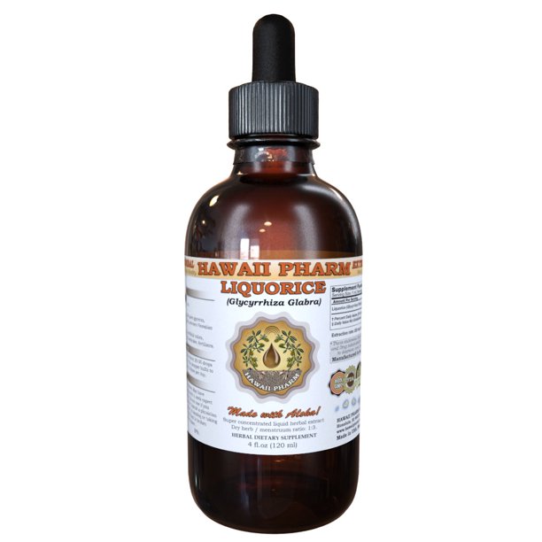 Liquorice (Glycyrrhiza Glabra) Tincture, Organic Dried Root Liquid