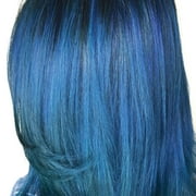 Keracolor Semi Permanent Hair Dye 3 in 1 Clenditioner, Blue, 12 fl oz