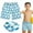 hwj# White1328, variant on Huowey Big Kids Boy Beach Shorts Elastic Floral Print Wide Leg Knee-Length Pants Swim Short Lightweight Comfortable Quickly Dry Summer Holiday Pool Swim Trunks,White,5-6 Years