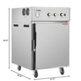 thumbnail image 2 of 33 in. Half Size One-Door Commercial Cook And Hold Oven, 3000W/240V in Stainless-Steel (KM-CCAH3-1D), 2 of 9
